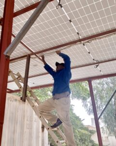 Instalación de energías renovables en centros de salud de Mali 